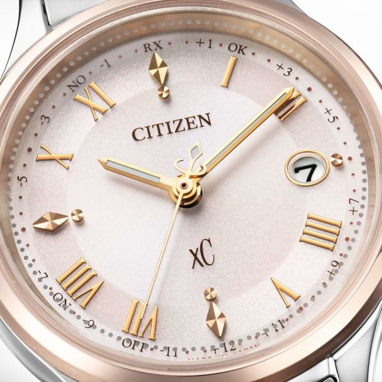 時計ケース付 シチズン CITIZEN 腕時計 ES9496-64W クロスシー xC レディース hikari collection ソーラー電波 チタン 国内正規品