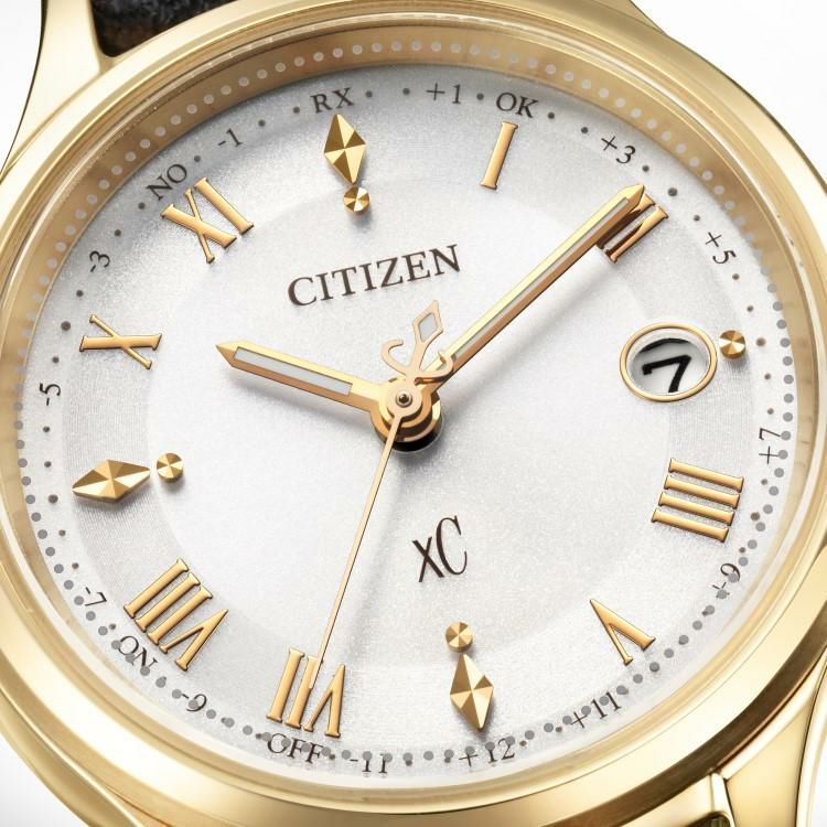 時計ケース付 シチズン CITIZEN 腕時計 ES9492-14A クロスシー xC レディース hikari collection ソーラー電波 合皮バンド 国内正規品