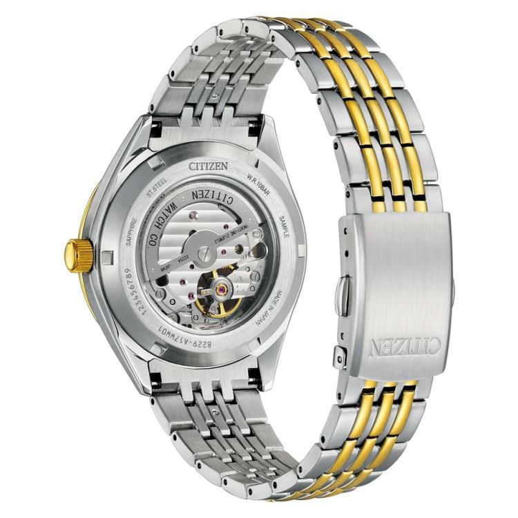 シチズンコレクション 腕時計 オープンハート 自動巻 ステンレス メンズ 国内正規品 NH9114-99P お手入れクロス付