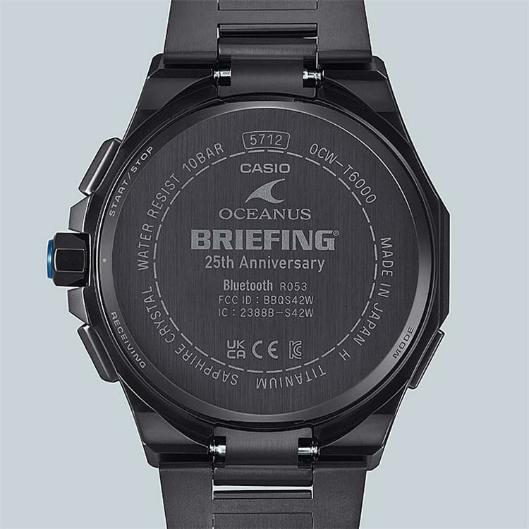 カシオ オシアナス  BRIEFINGコラボ 限定 メンズ  OCW-T6000BR-1AJR