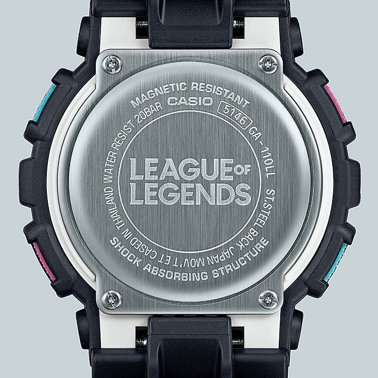 カシオ  GA-110LL-1AJR  メンズ LEAGUE OF LEGENDS コラボ 限定 クオーツ