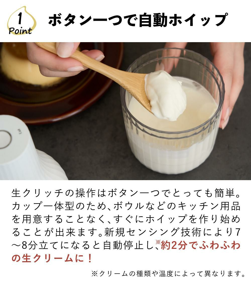 レビュー特典 貝印 生クリッチ 泡立て器 自動生クリームホイッパー DK5150＆ケーキクリーナー DL6290 セット