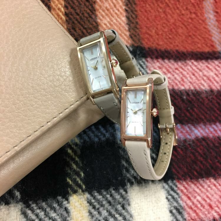 数量限定エコバッグ シチズン CITIZEN 腕時計 EG7043-17W キー Kii オンラインSHOP限定 ソーラー 革バンド 国内正規品 MY CITIZENご登録により2年間保証