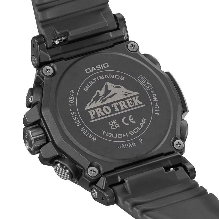 カシオ CASIO 腕時計 PRW-61Y-1BJF プロトレック PROTREK メンズ Climber Line 電波ソーラー 樹脂バンド アナデジ 国内正規品