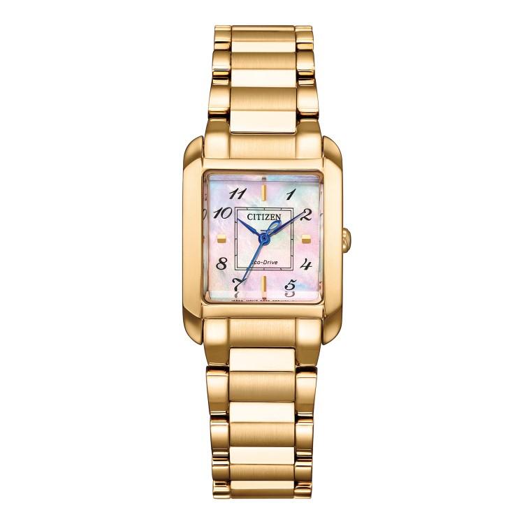 シチズン エル 腕時計 SQUARE Collection ソーラー ステンレス レディース 国内正規品 EW5603-89Y