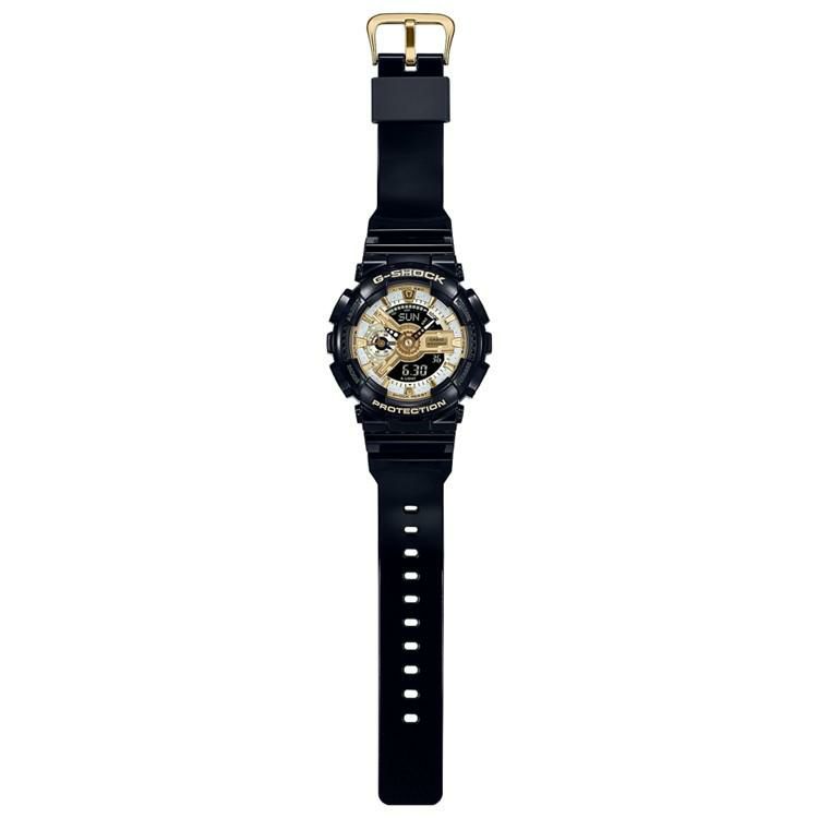 カシオ CASIO  GMA-S110GB-1AJF  メンズ レディース ミッドサイズ WEB限定 クオーツ 木製時計スタンド付