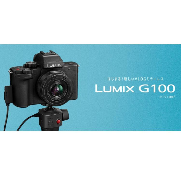 パナソニック ミラーレス一眼カメラ LUMIX DC-G100K-K 12-32 標準ズームレンズキット