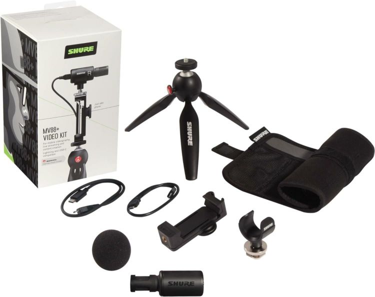 SHURE シュア MV88＋VIDEO KIT 3点セット ラッピング不可