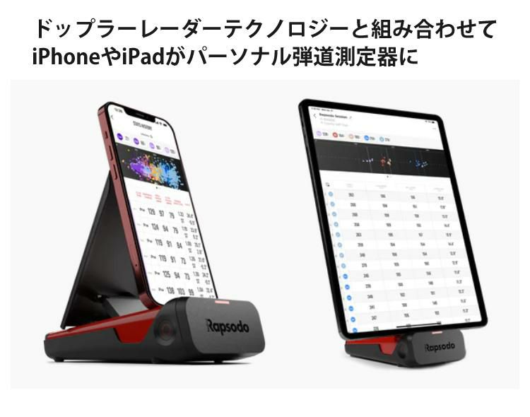 ラプソード 弾道測定器 モバイルトレーサー MLM ゴルフボール付き 飛距離 スピード 測定 正規品