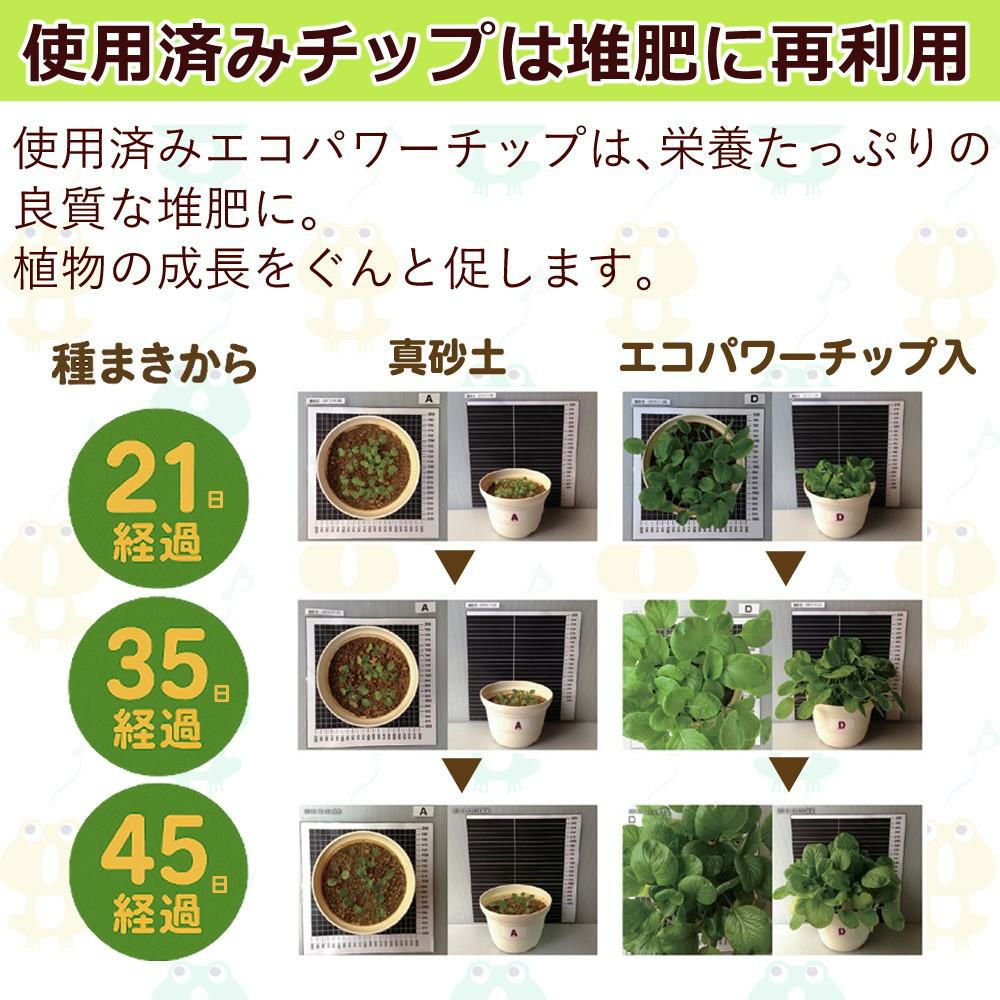 自然にカエル S SKS-101型 生ごみ処理機 交換用 エコパワーチップ 8W セット  ラッピング不可