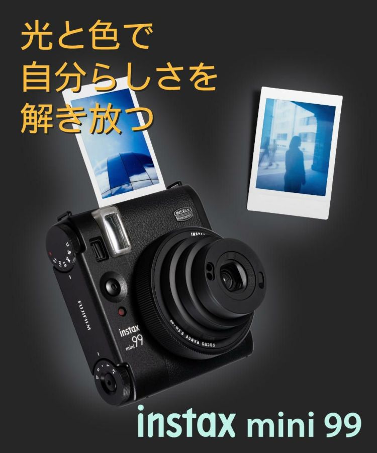 富士フイルム チェキ instax mini 99 ブラック インスタントカメラ