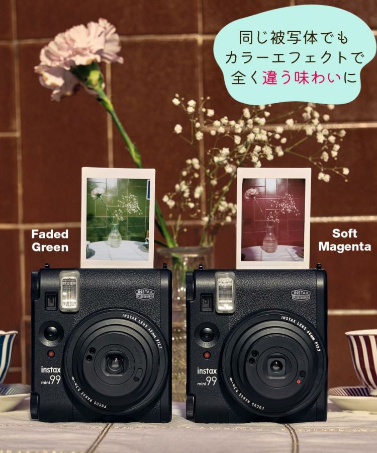 富士フイルム チェキ instax mini 99 ブラック インスタントカメラ