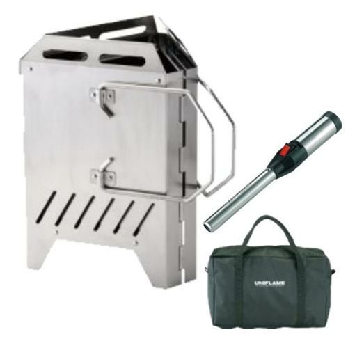 ユニフレーム バーンストーブ ＆ ユニセラケース ＆ スティックターボ II  682883 ＆ 615126 ＆ 632048   ラッピング不可