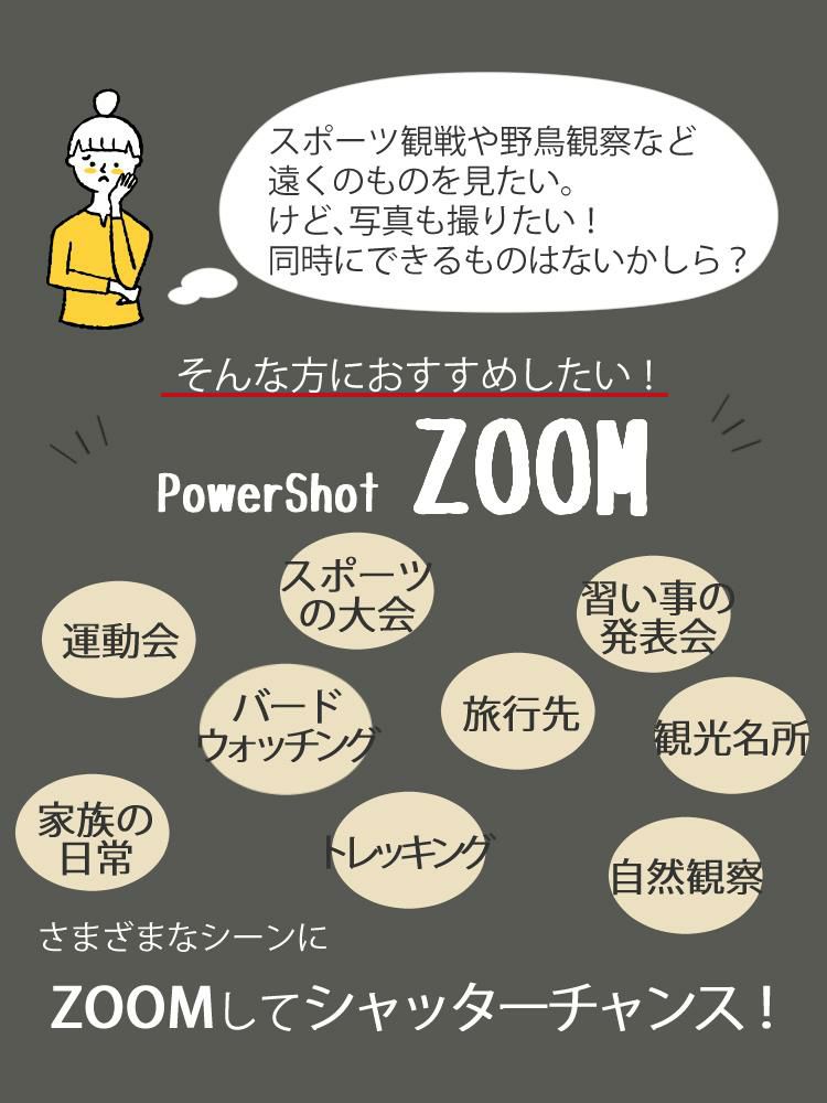 microSDHCカード＆USBアダプター付 キヤノン Canon  望遠鏡型デジカメ PowerShot ZOOM ブラック Black Edition  5544C005 パワーショットズーム