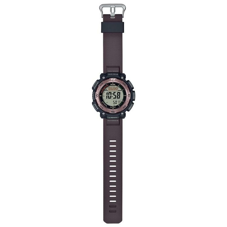 カシオ PRW-3400Y-5JF プロトレック メンズ Climber Line  木製時計スタンド付
