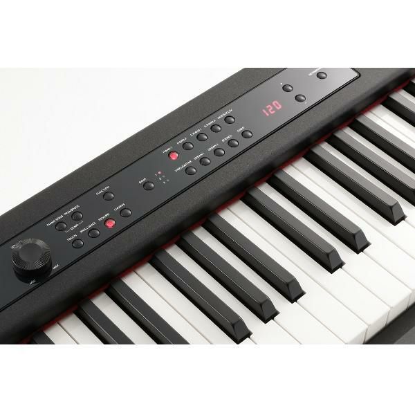 コルグ KORG 電子ピアノ88鍵 D1 BK ブラック 黒  スピーカーレス 30種類のサウンド 譜面立て ＆ ペダル ＆ ヘッドフォン付属 ラッピング不可