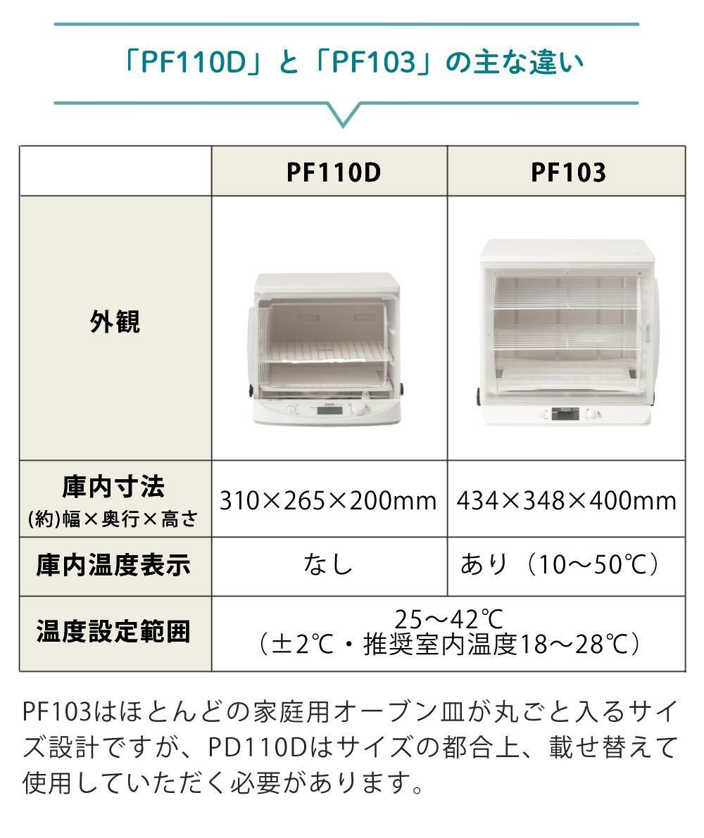 日本ニーダー 洗えてたためる発酵器 PF103 選べる特典付き セット