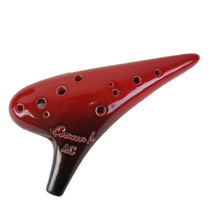 初心者でも吹きやすい  オカリナ アルトC AC-Si シングル iシリーズ Single C調 オオサワオカリナ Osawa Ocarina 専用ケース付き