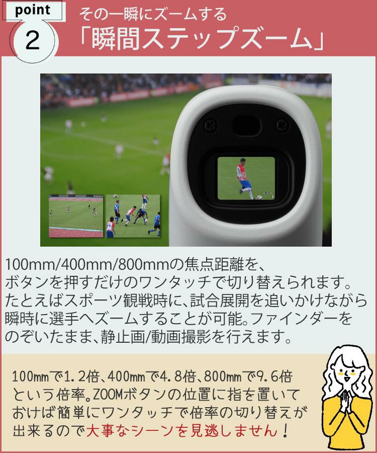 デジタルカメラ コンデジ デジカメ 望遠鏡型 キヤノン PowerShot ZOOM パワーショットズーム ホワイト 4838C001