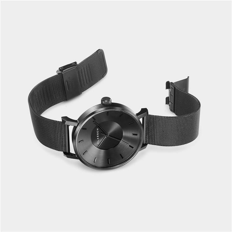 正規品/2年保証 KLASSE14 クラスフォーティーン ボラーレ 腕時計 VO17BK005M ダークメタル ブラック 42mm メッシュ メンズ クラス14 ペアウォッチ