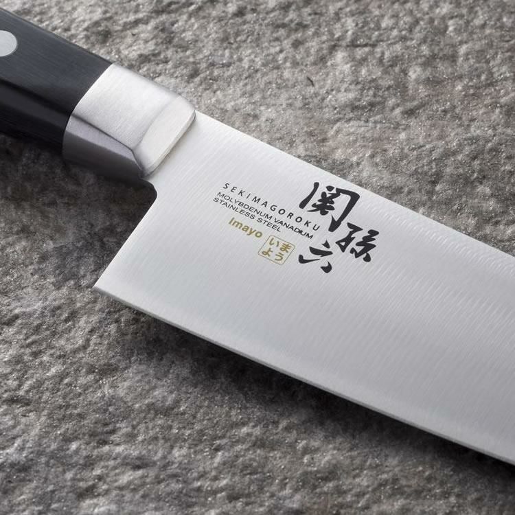 貝印 関孫六 いまよう 牛刀 180mm シェフナイフ 牛刀包丁 包丁 日本製 ハイカーボンステンレス 両刃 積層強化木 AB5434