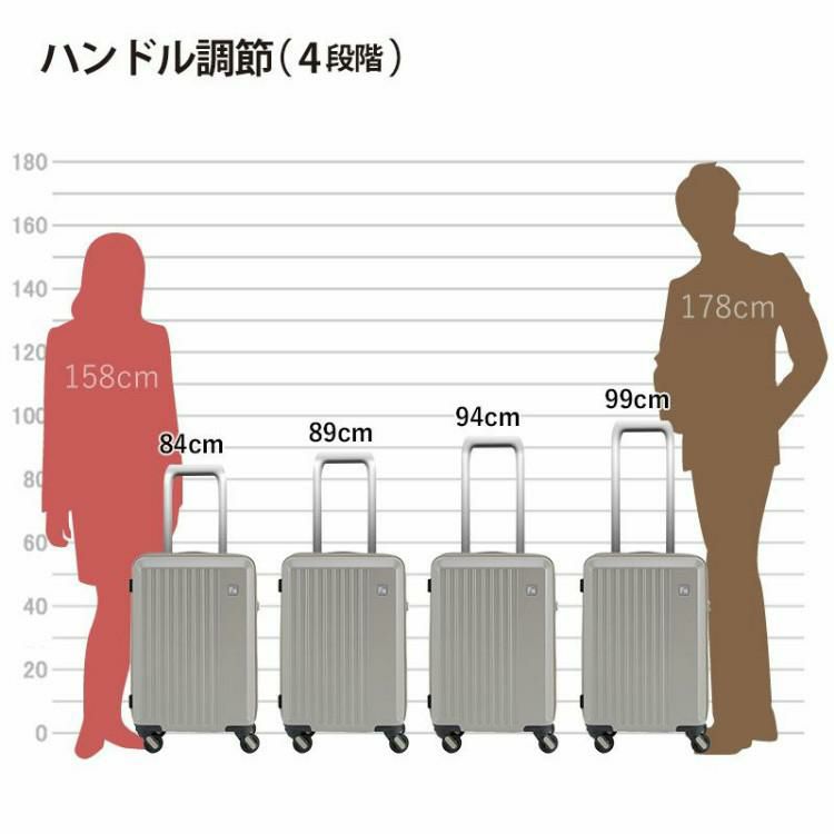 スーツケース フリクエンター リエーヴェ 1-250 エンドー鞄 33L 機内持ち込み可能 1泊 2泊 3泊 Sサイズ 旅行  ラッピング不可