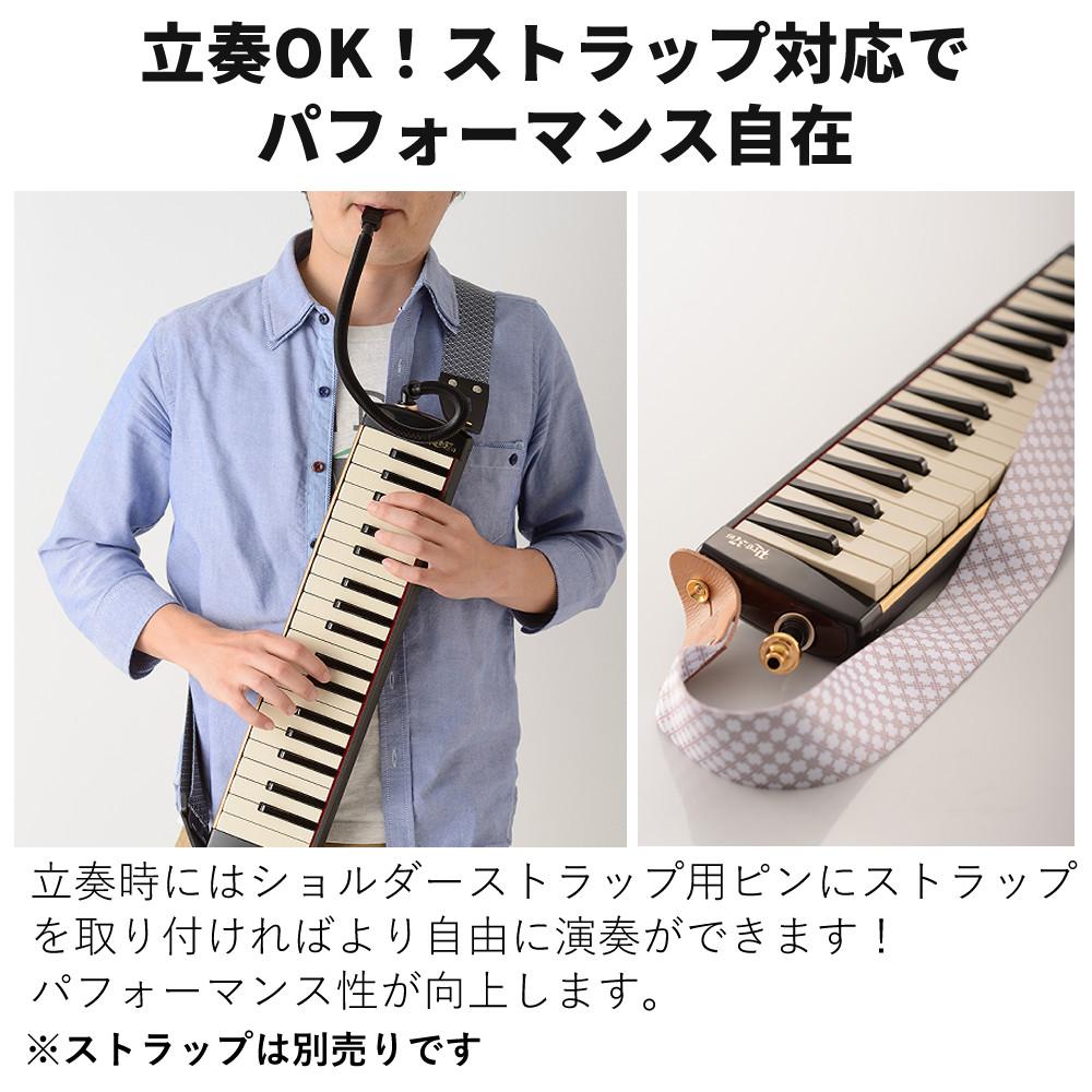 スズキ 鍵盤ハーモニカ メロディオン アルト PRO-37v3  3点セット