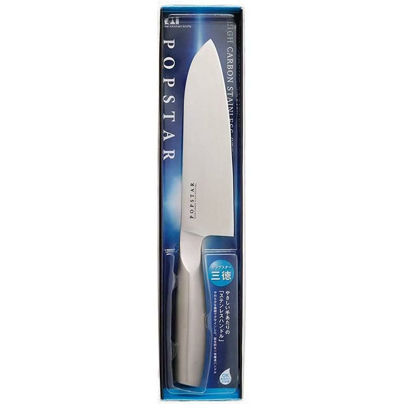 貝印 ハイカーボンステンレス ポップスター 三徳包丁 AB-5114 キッチンナイフ