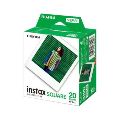 チェキ スクエア フィルム 富士フイルム インスタントカラーフィルム instax SQUARE WW2  20枚 インスタックススクエアサイズ