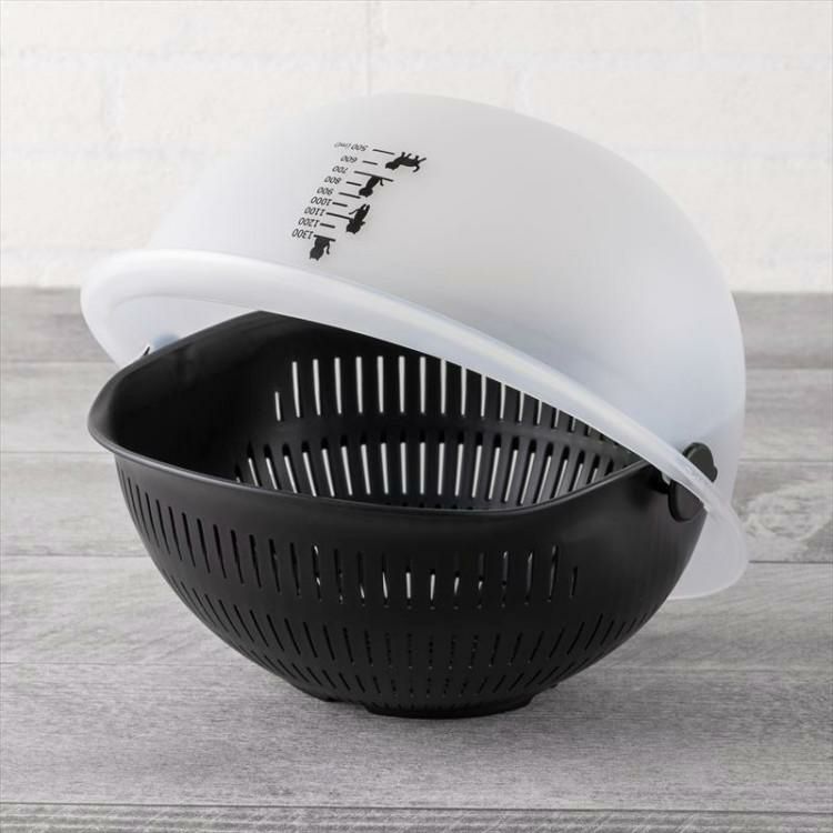 貝印 DF4701 Nyammy ニャミー  ねこのザル・ボウル かわいい キッチングッズ 水切り・水切りカゴ・野菜洗い・キッチン用品 KAI