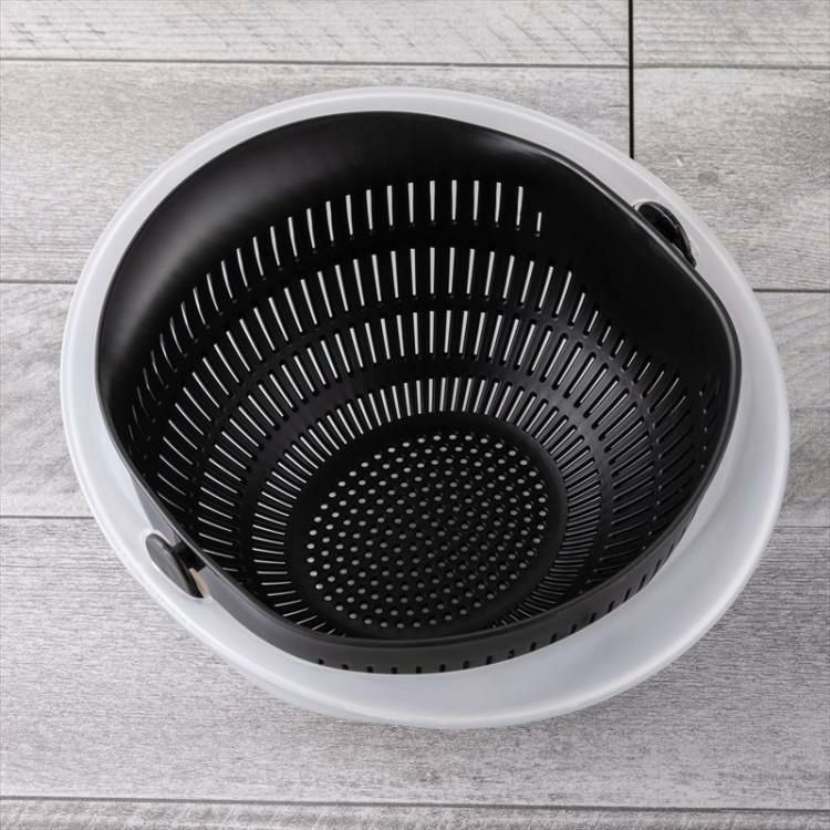 貝印 DF4701 Nyammy ニャミー  ねこのザル・ボウル かわいい キッチングッズ 水切り・水切りカゴ・野菜洗い・キッチン用品 KAI