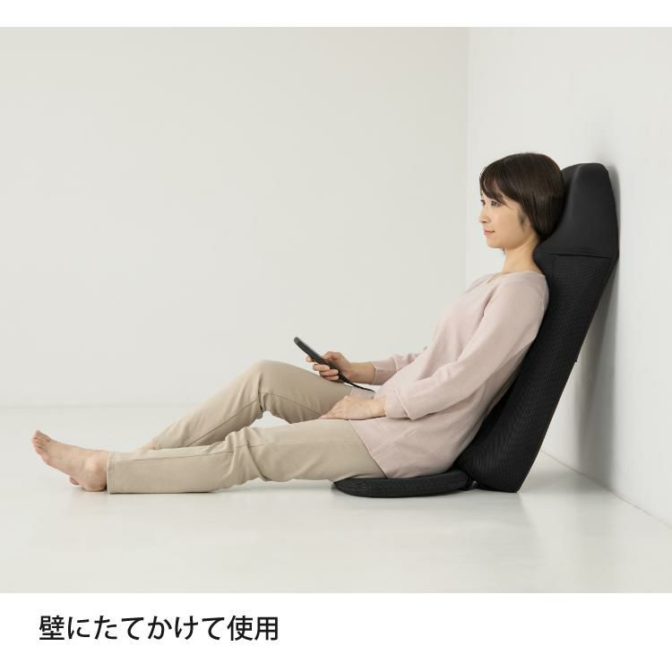 スライヴ マッサージシート マッサージャー MD-8673 BK ブラック THRIVE Massage Seat 首 肩 腰 マッサージ器 マッサージ機 ラッピング不可