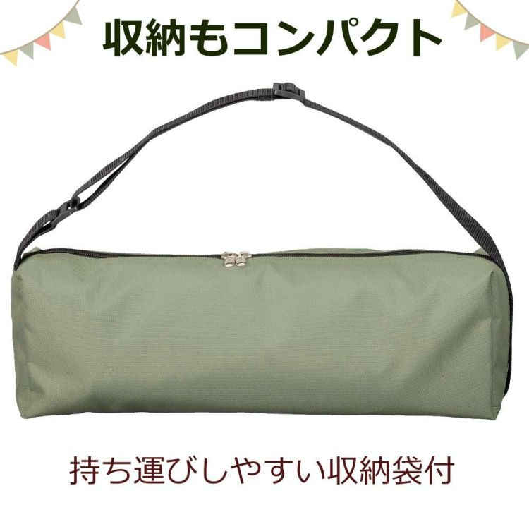 BUNDOK バンドック ポータブルチェア カーキ BD-112KA