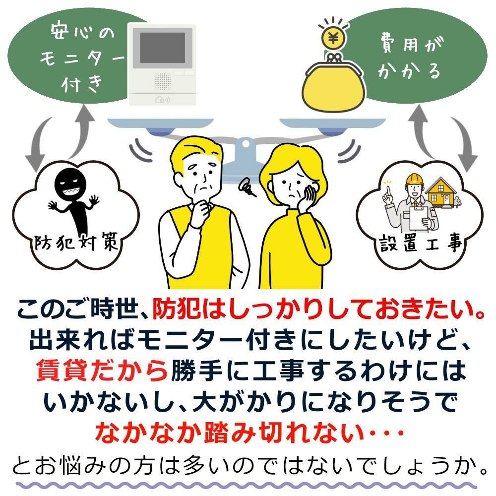 ワイヤレステレビドアホン ＆ 追加子機セット 朝日電器 ELPA エルパ DHS-TMP2320 セキュリティ 防犯 工事不要 インターホン DECT方式  ラッピング不可