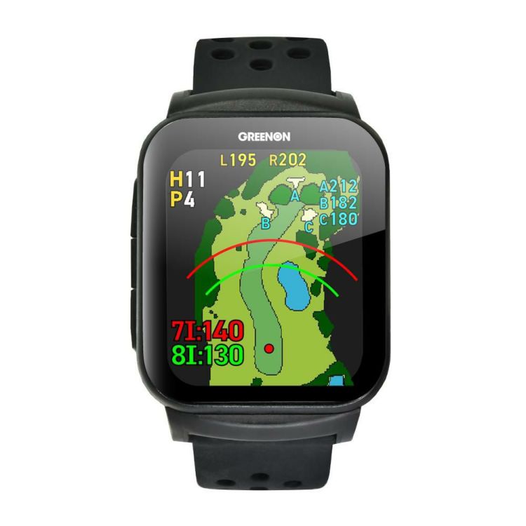 グリーンオン ザ・ゴルフウォッチ GS501 GPS ゴルフナビ ゴルフ距離計