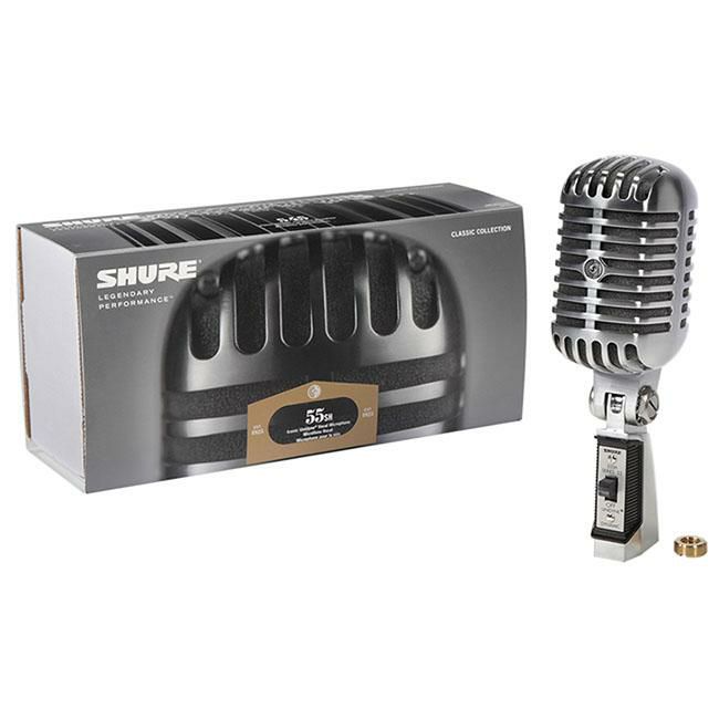 SHURE シュア 55SH Series II アイコニック Unidyne ボーカルマイクロホン クロスセット 国内正規品/メーカー保証2年