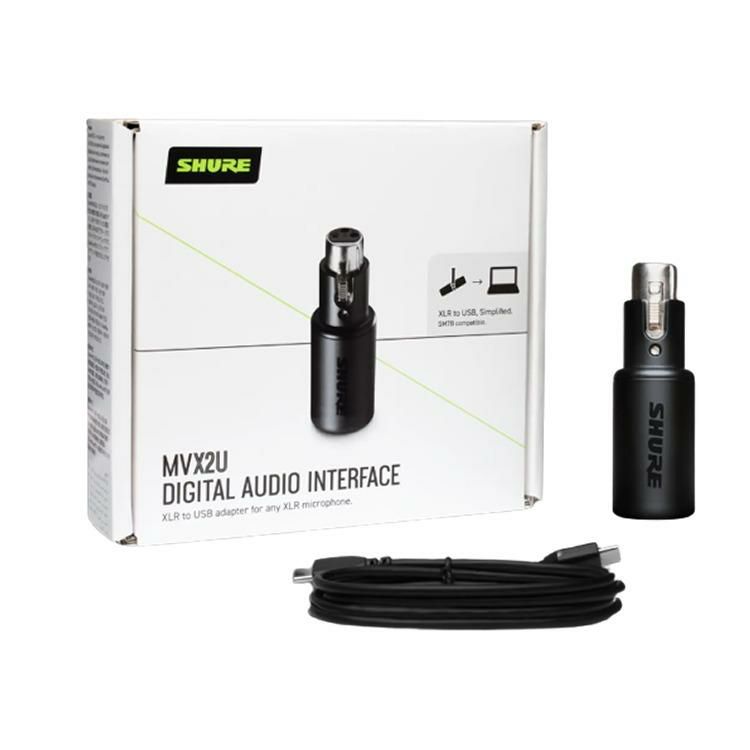 SHURE シュア MVX2U＆ キャノンケーブル 3m セット  ラッピング不可