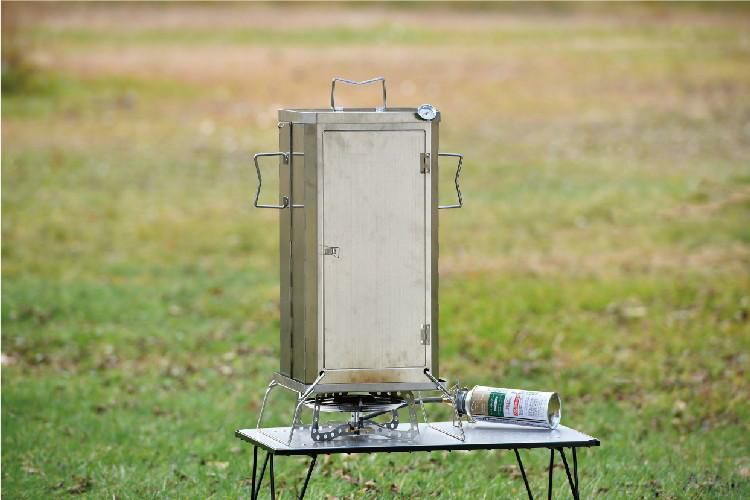 ユニフレーム フォールディングスモーカー FS-500 ＆ 北海道フレーバーチップ 桜 セット  666142 ＆ 665961  UNIFLAME ラッピング不可