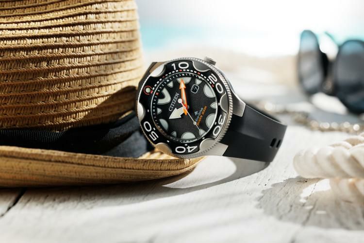 シチズン CITIZEN 腕時計 BN0230-04E プロマスター PROMASTER メンズ MARINEシリーズ ダイバー200m オルカ シャチ ソーラー 国内正規品