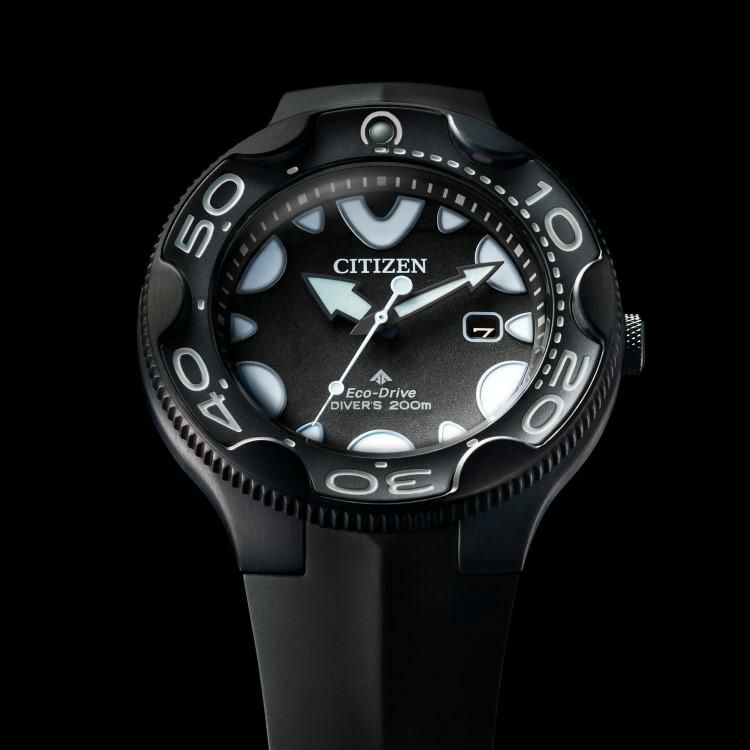 シチズン CITIZEN 腕時計 BN0235-01E プロマスター PROMASTER メンズ MARINEシリーズ ダイバー200m オルカ シャチ ソーラー 国内正規品