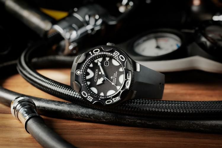 シチズン CITIZEN 腕時計 BN0235-01E プロマスター PROMASTER メンズ MARINEシリーズ ダイバー200m オルカ シャチ ソーラー 国内正規品