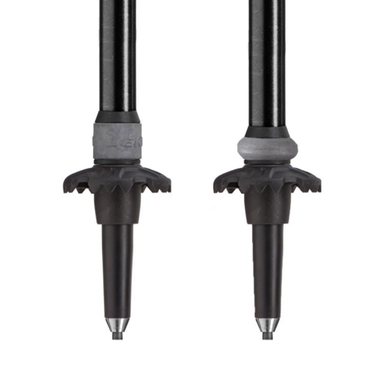 レキ トレッキングポール マカルーライト AS グレー 2本1組 アルミ製 伸縮タイプ LEKI 67-135cm 1300483