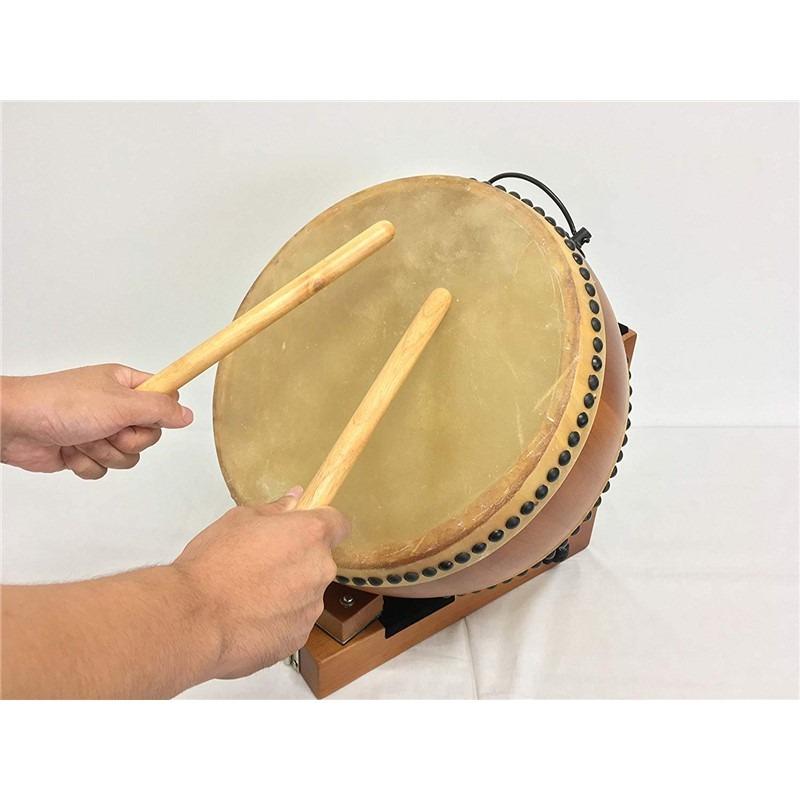 和太鼓 太鼓 楽器 おもちゃ 子供 キッズ バチ 幼児 子供用 知育玩具 KP-1980/JD スタンド付 5091720 ナカノ  ラッピング不可