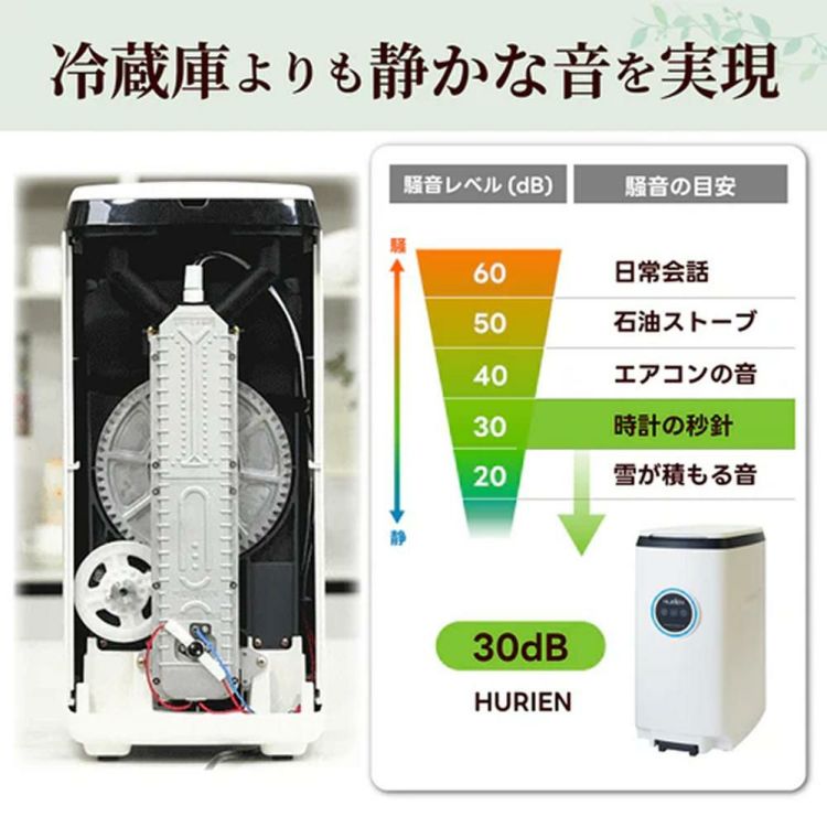 HURIEN 生ごみ処理機 ハイブリッド式  HD-N100 2024年モデル