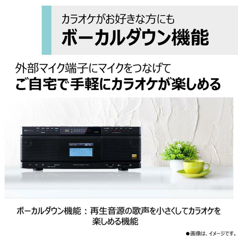東芝 CDラジカセ TY-AK21 K  ブラック ラッピング不可