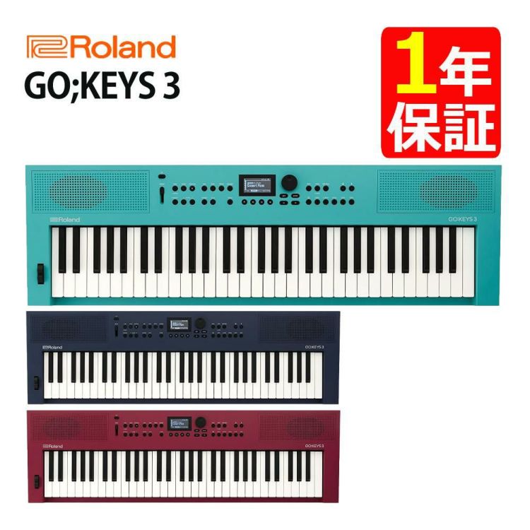 ローランド Roland GOKEYS3 GO:KEYS 3 キーボード 61鍵盤 ラッピング不可