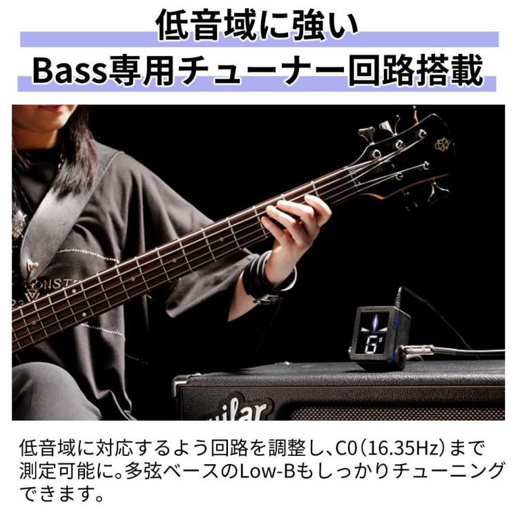 コルグ KORG  PB-XS BASS Pitchblack XS Bass CHROMATIC PEDAL TUNER ベース専用 チューナー