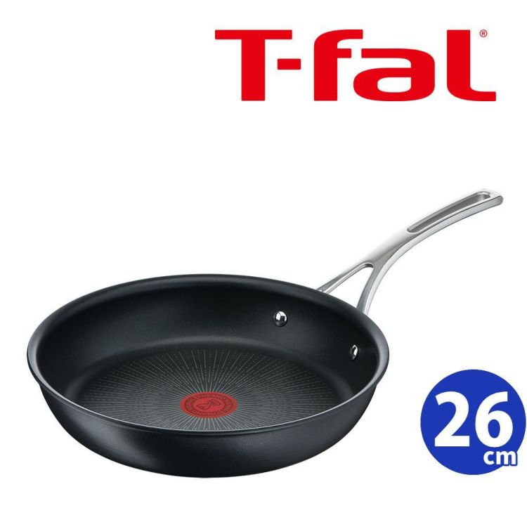 ティファール エクスペリエンス＋ フライパン 26cm IH ガス火両用 E52305 T-fal  ラッピング不可