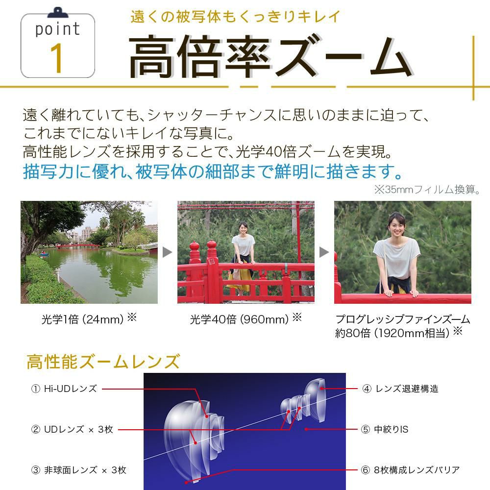 SD等4点セット キヤノン デジタルカメラ PowerShot SX740 HS シルバー パワーショット  Canon キャノン