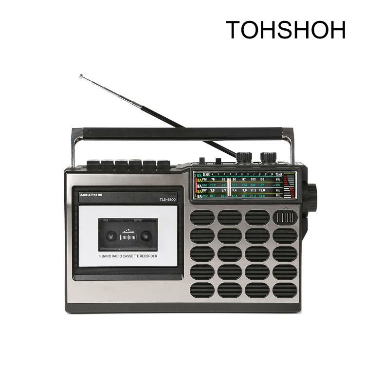 とうしょう 昭和の想い出ラジカセ TLS-8800 AM ワイドFM SW 短波 1・2 対応